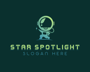 Star Astronaut Career logo design