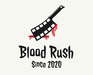 Gore - Butcher Knife Filmstrip logo design