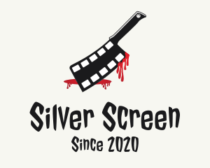 Film Production - Butcher Knife Filmstrip logo design