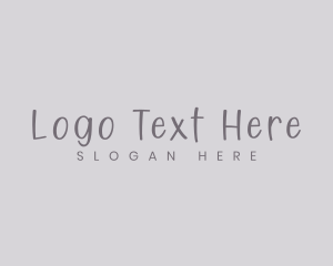 Purple - Generic Playful Handwriting logo design