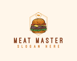 Nebraska Pork Tenderloin Sandwich logo design