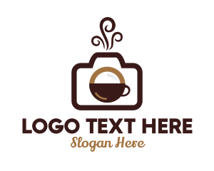 Photographer - Photography Camera Coffee Cafe logo design
