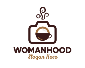 Photographer - Photography Camera Coffee Cafe logo design