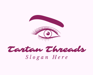 Eyebrow & Lashes Beauty logo design