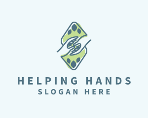 Assistance - Helping Hand Charity logo design