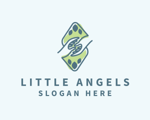 Social Worker - Helping Hand Charity logo design