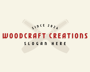 Chisel Carving Tool logo design