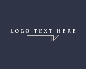 White - Luxury Gentleman Clothing logo design