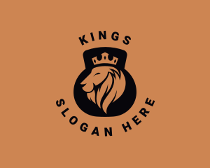 Lion King Kettlebell logo design