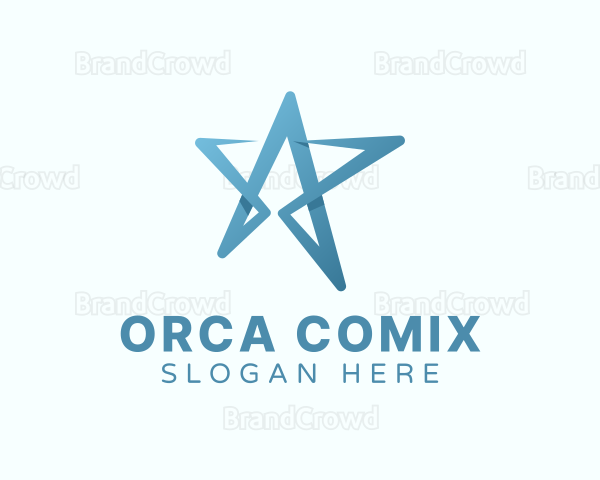 Business Company Star Logo