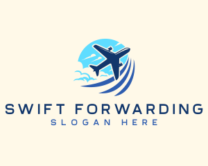 Travel Airplane Aviation  logo design