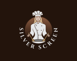 Baking - Woman Chef Restaurant logo design
