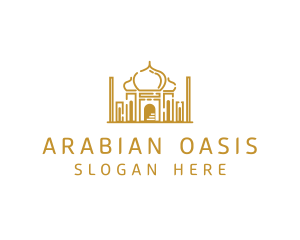 Arabian - Arabian Temple Palace logo design