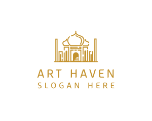 Arabian Temple Palace logo design