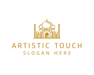 Arabian Temple Palace logo design