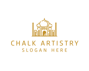 Arabian Temple Palace logo design