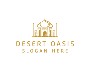 Arabian Temple Palace logo design