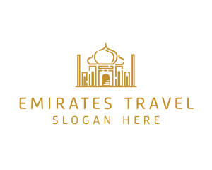 Emirates - Arabian Temple Palace logo design