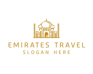 Arabian Temple Palace logo design