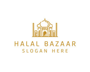 Muslim - Arabian Temple Palace logo design