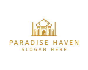 Arabian Temple Palace logo design