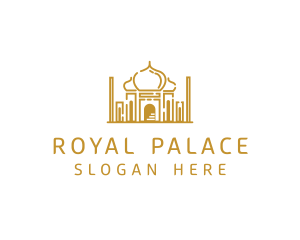 Palace - Arabian Temple Palace logo design