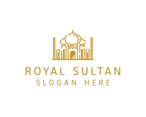 Sultan - Arabian Temple Palace logo design