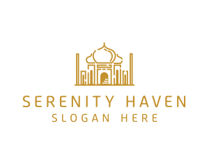 Sanctuary - Arabian Temple Palace logo design
