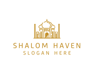 Arabian Temple Palace logo design