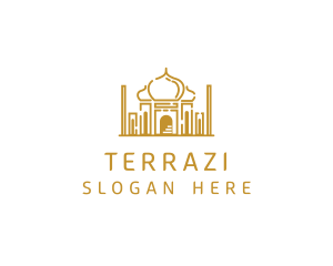 Arabian Temple Palace logo design