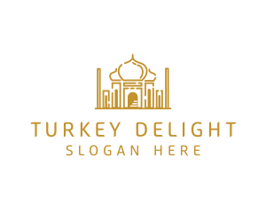 Turkey - Arabian Temple Palace logo design