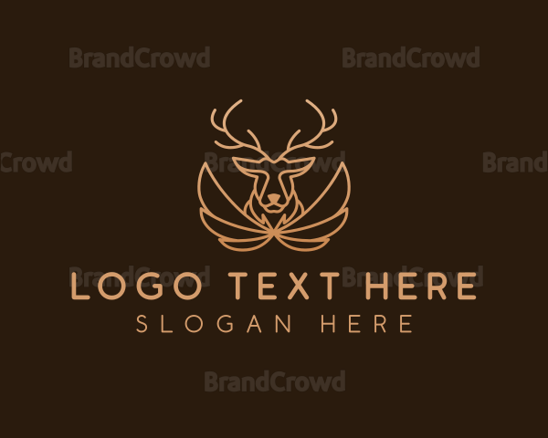 Wing Antler Buck Logo