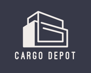 Depot - Shipping Warehouse Depot logo design