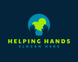Volunteer - Globe Care Volunteer logo design
