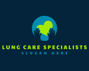 Globe Care Volunteer logo design