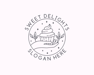 Dessert - Sweet Cupcake Dessert logo design