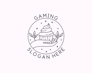 Sweet Cupcake Dessert logo design