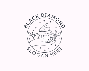 Sweet Cupcake Dessert logo design