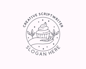 Sweet Cupcake Dessert logo design