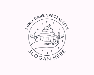 Sweet Cupcake Dessert logo design