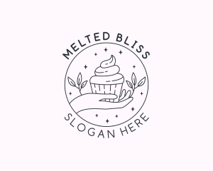 Sweet Cupcake Dessert logo design