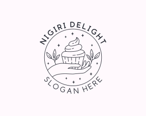 Sweet Cupcake Dessert logo design