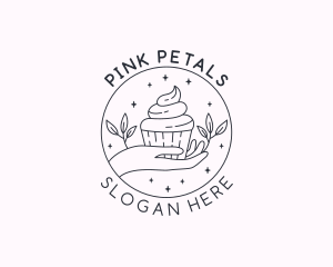 Sweet Cupcake Dessert logo design