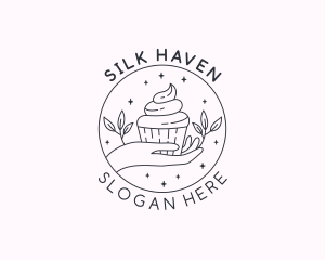 Sweet Cupcake Dessert logo design