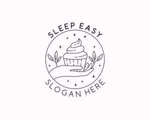 Sweet Cupcake Dessert logo design