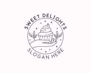 Cupcake - Sweet Cupcake Dessert logo design