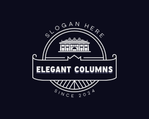 Columns - Housing Property Realtor logo design