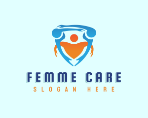 Family Shield Care logo design