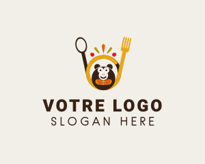 Canteen - Vegan Restaurant Monkey logo design