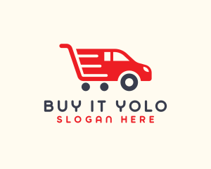 Automobile Shopping Cart logo design